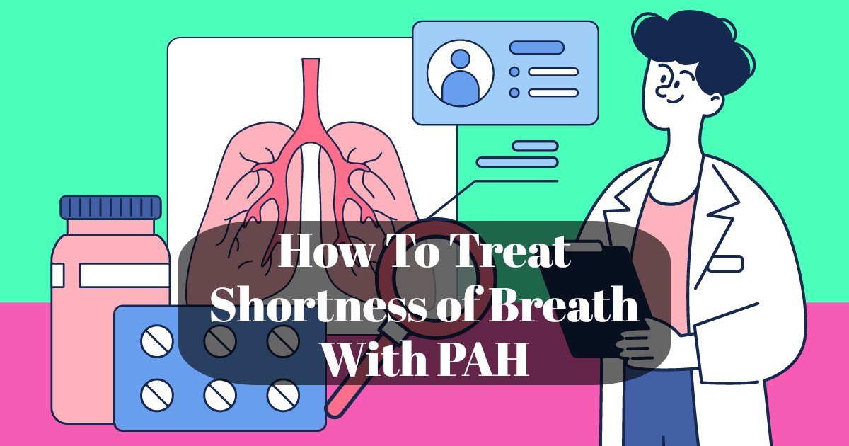 myPHteam's tweet photo. Struggling with shortness of breath because of pulmonary arterial hypertension (PAH)? Treatment options aren’t just about easing symptoms—they can actually improve your breathing, activity levels, and quality of life. Learn how treatments work: https://t.co/rcERHOc6n8 https://t.co/004QWI99Qc