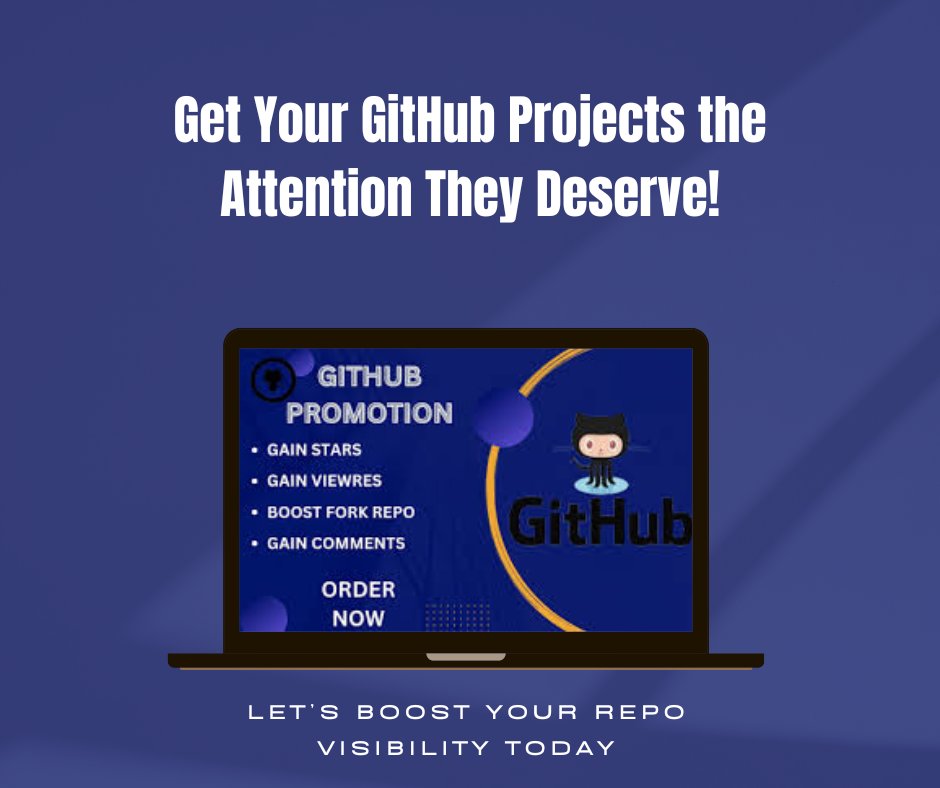 DigitalShi53532's tweet image. Want to boost your GitHub project visibility and get real engagement?
I’ll help you grow organically so more eyes land on your work.
🔗 Gig link: fiverr.com/s/qDBgjz9

#GitHub #GitHubProject  #DeveloperTools #ProjectPromotion #OrganicGrowth #TechCommunity #FiverrGig