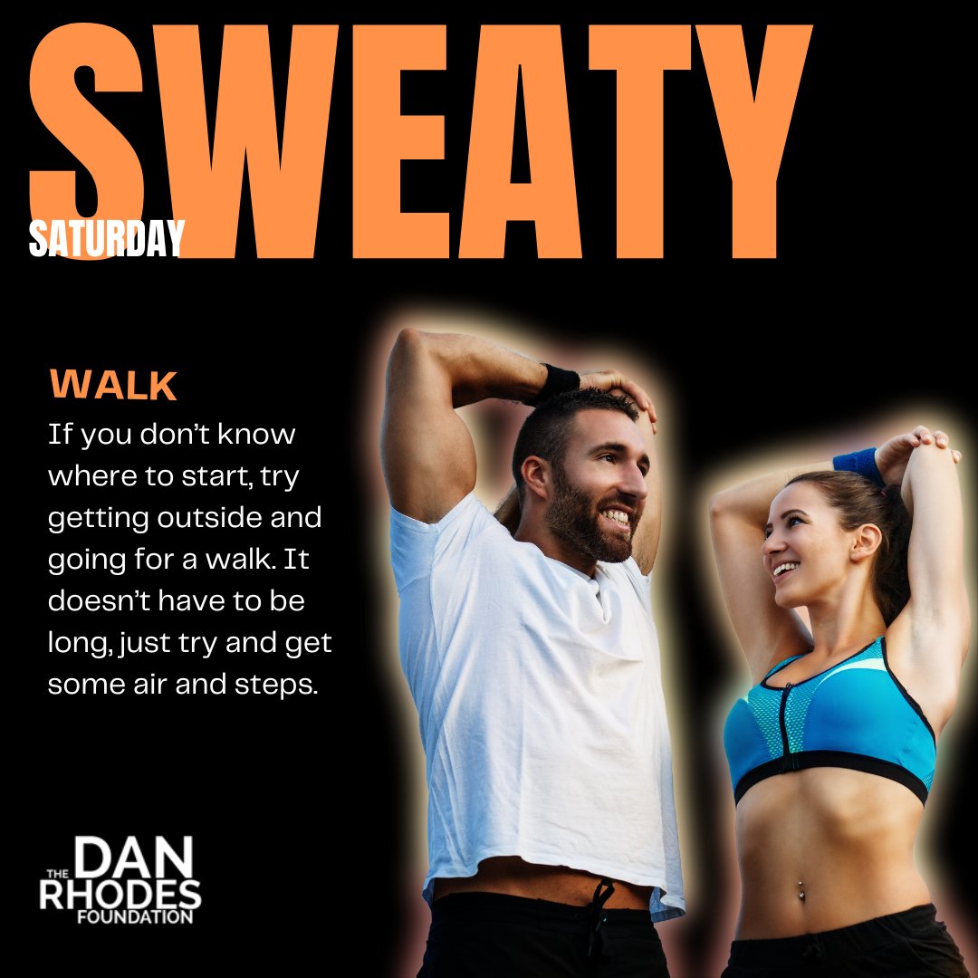 What have you done today to get sweaty?