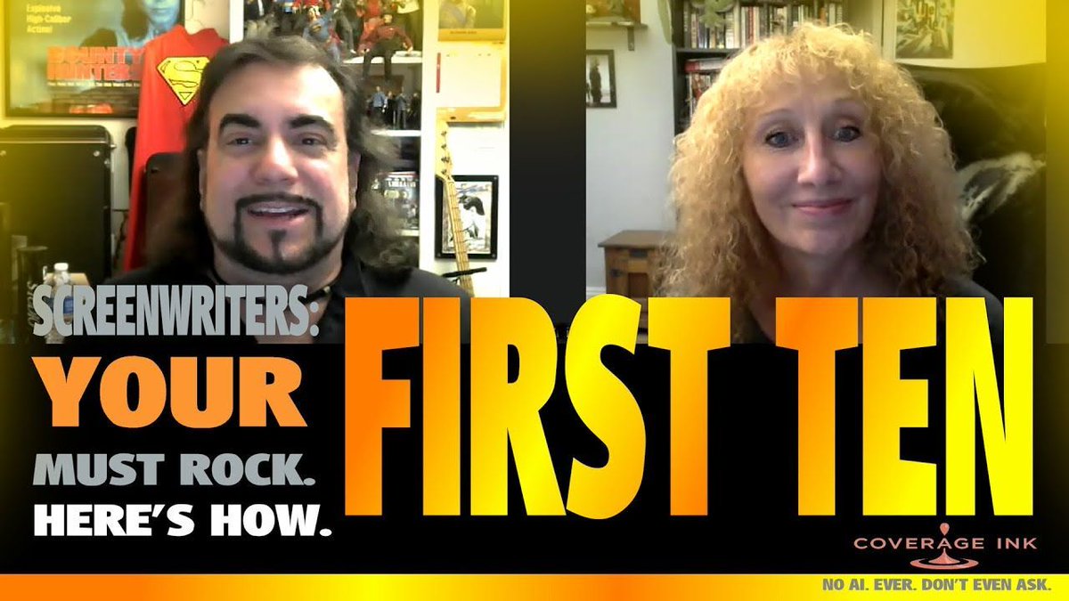coverage_ink's tweet image. Most gatekeepers will decide if a #screenplay is worth reading or deleting within the first few pages. What can you do to maximize your chances?

Watch here: youtu.be/kL7EjTgGGDU?si… 

#screenwriting #writingcommunity