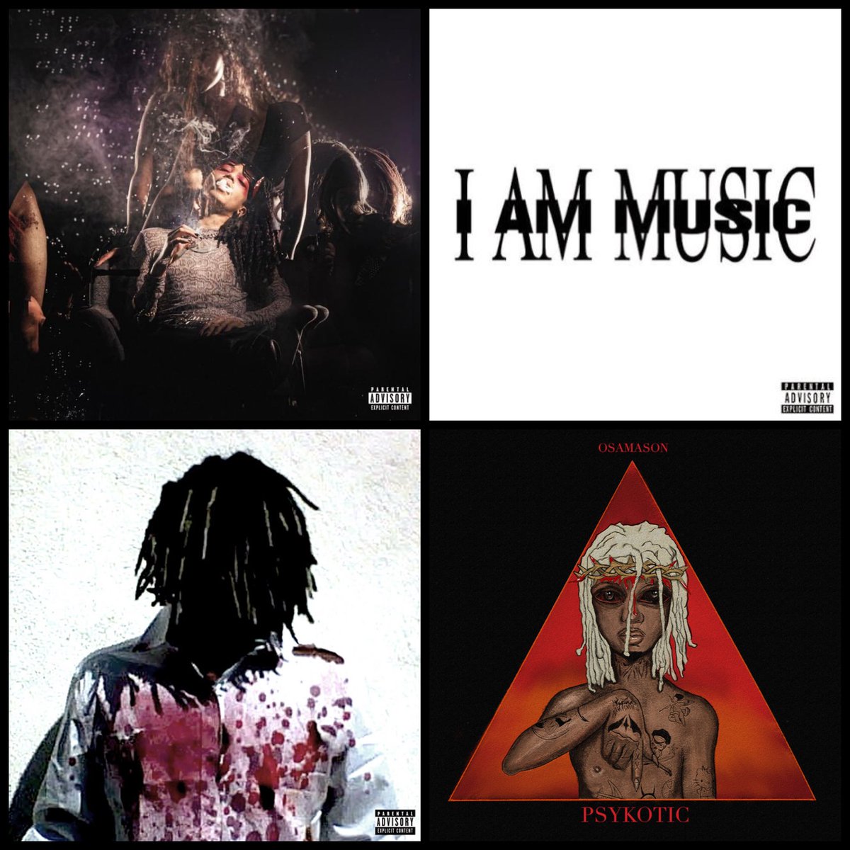 RayRapOpinions's tweet image. Delete one of these albums