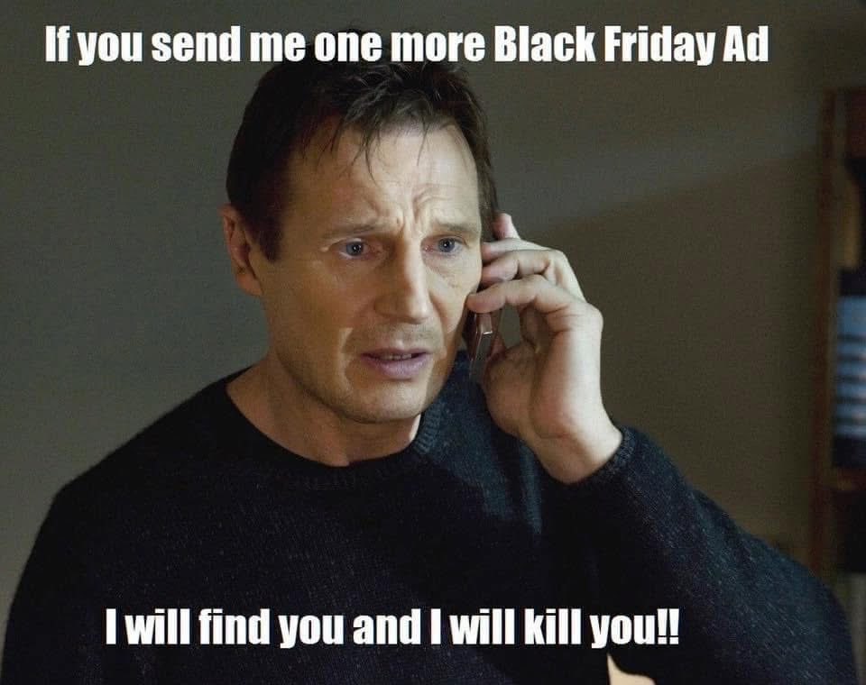 😂 it’s Saturday and they keep sending ads!