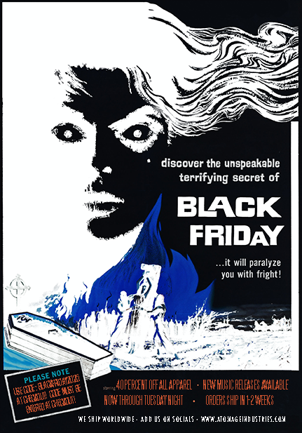 BLACK FRIDAY SALE 2025 CONTINUES - 40% OFF ALL APPAREL. NOW THROUGH TUESDAY NIGHT! - atomageindustries.com/discount/BLACK…