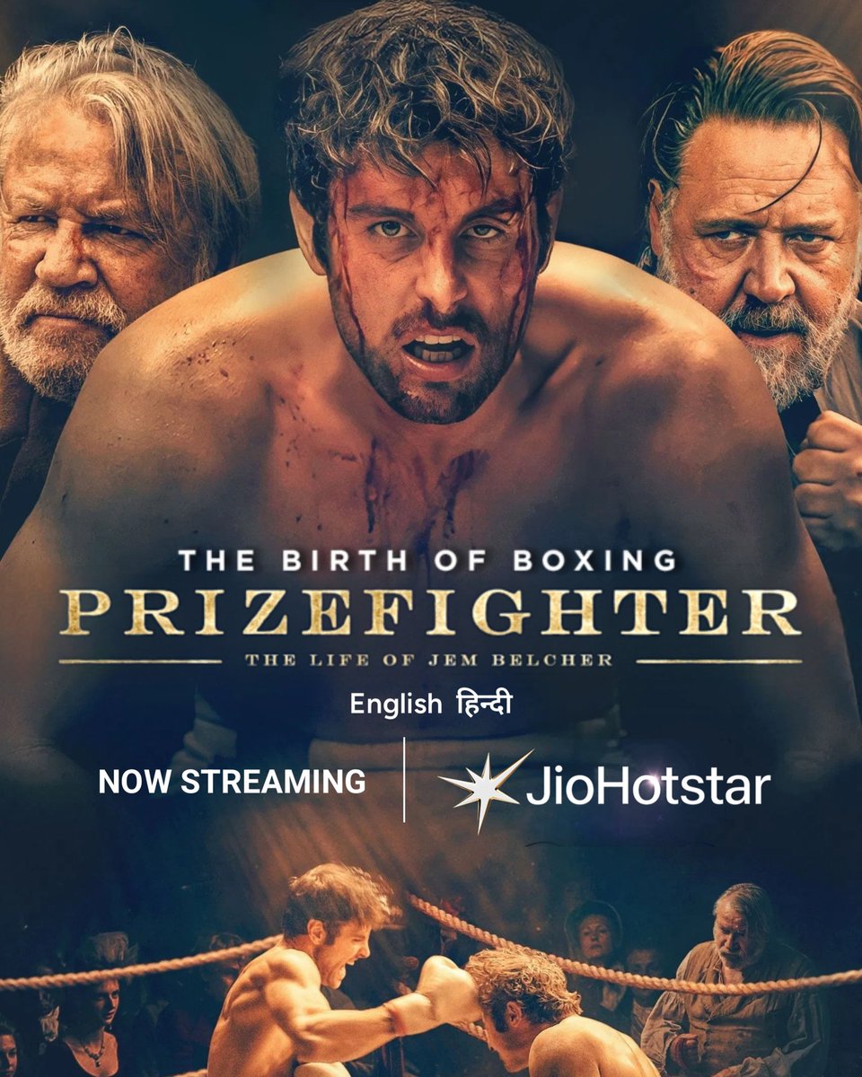 FlickMatic_'s tweet photo. THE BIRTH OF BOXING PRIZEFIGHTER [2022] Biographical Historical Sports Drama film, now streaming on @JioHotstar.

Available in #Hindi &amp; #English Audio

IMDb Rating:- 5.5/10

#TheBirthOfBoxingPrizefighter #PictureWorks #JioHotstar @FlickMatic_ https://t.co/EetyISvdna