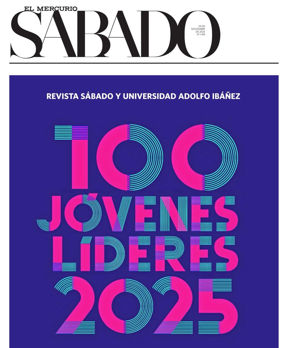 masparachile's tweet photo. 🌟 Felicitamos a @tlasheras, coordinador del Programa de Formación de Más para Chile, quien recibió el premio #100JóvenesLíderes2025 por su aporte a una política más dialogante y a la formación de liderazgos comprometidos con el servicio público y la construcción de puentes 👏🏽 https://t.co/OC3g1xtHIZ