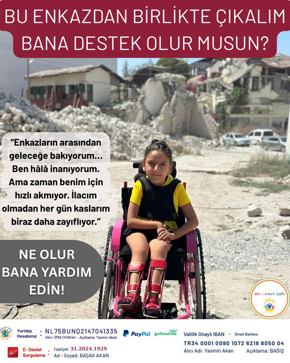 Bu bir yardım değil bir vicdan çağrısıdır Yasminin hayatı buna bağlı Paylaşmak zorundayız TR34 0001 0090 1072 6218 8050 04 ALICI YASMİN AKAN Açıklama Sma Yasmin Akan <a href="/HatayBSB/">Hatay Büyükşehir Belediyesi</a> <a href="/HatayValiligi/">T.C. Hatay Valiliği</a> x.com/i/spaces/1zqJV… #HatayYasmineSahipÇık
x.com/serwet_2121/st…