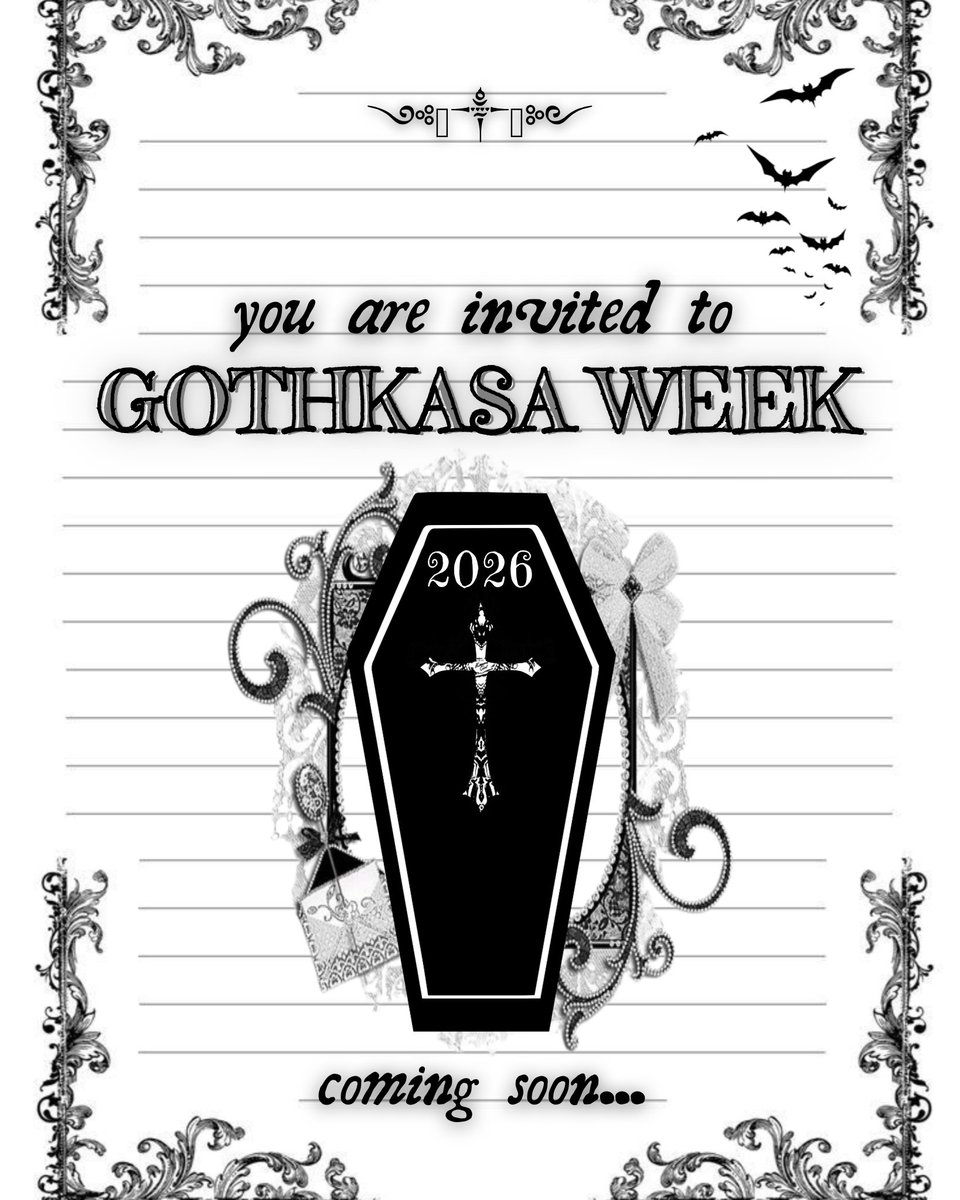 dailygothkasa's tweet image. 💌༄. a letter to all goth mikasa lovers, stay tuned 𓂃 ࣪˖ ִֶ♱ ྀིྀ