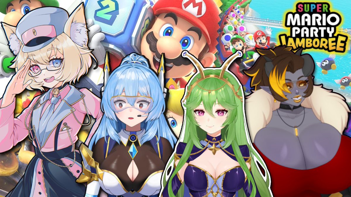 🔴NOW LIVE with Super Mario Party Jamboree with the lovely 
<a href="/saincisco/">Sain | Cyber Idol 🌐✨【V-HOST】</a>, <a href="/Lilli_KatVT/">Lilli Kat</a> and 
@take22232 twitch.tv/eriabeillevt (using stream together)

twitch.tv/eriabeillevt