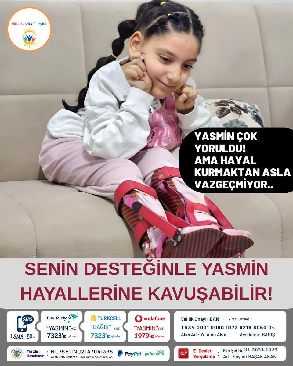 Gözyaşları yerine gülümsemeler Yasminin hakkı Tedavisi için ne gerekiyorsa yapacağız Bize katılın TR34 0001 0090 1072 6218 8050 04 ALICI YASMİN AKAN Açıklama Sma Yasmin Akan <a href="/HatayBSB/">Hatay Büyükşehir Belediyesi</a> <a href="/HatayValiligi/">T.C. Hatay Valiliği</a> x.com/i/spaces/1zqJV… #HatayYasmineSahipÇık
x.com/mavikelebek_07…
