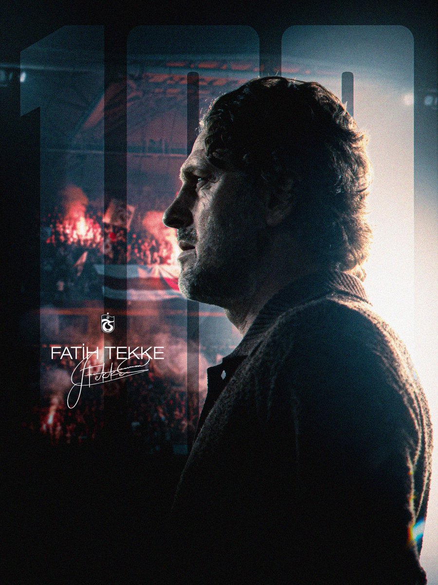 Süper Lig’deki 100. maç. 

Nice 100’lere… 

#FatihSultanTekke