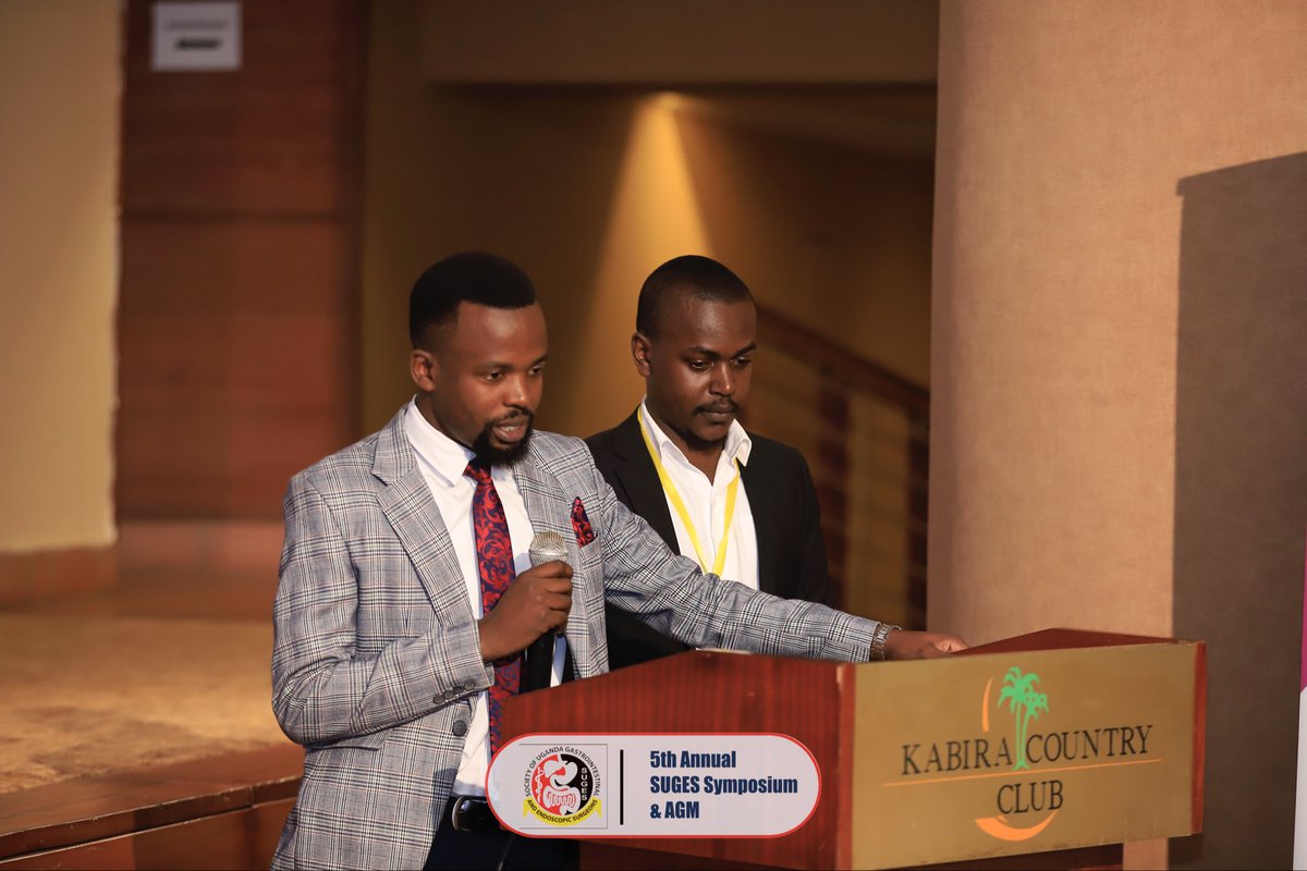 drnasasira's tweet photo. At the Society of Uganda Gastrointestinal and Endoscopic Surgeons’ Conference #SUGES #livertransplantsoon. https://t.co/N1lrZF42YJ