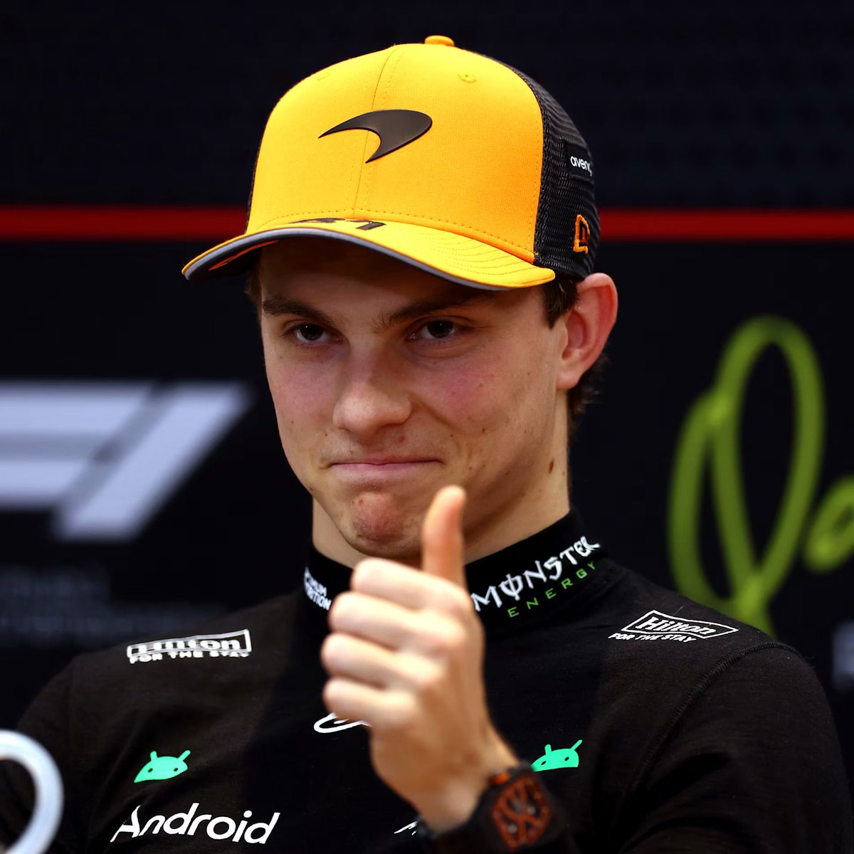 Oscar Piastri will start a race on pole for the first time in exactly 3 months on Sunday.