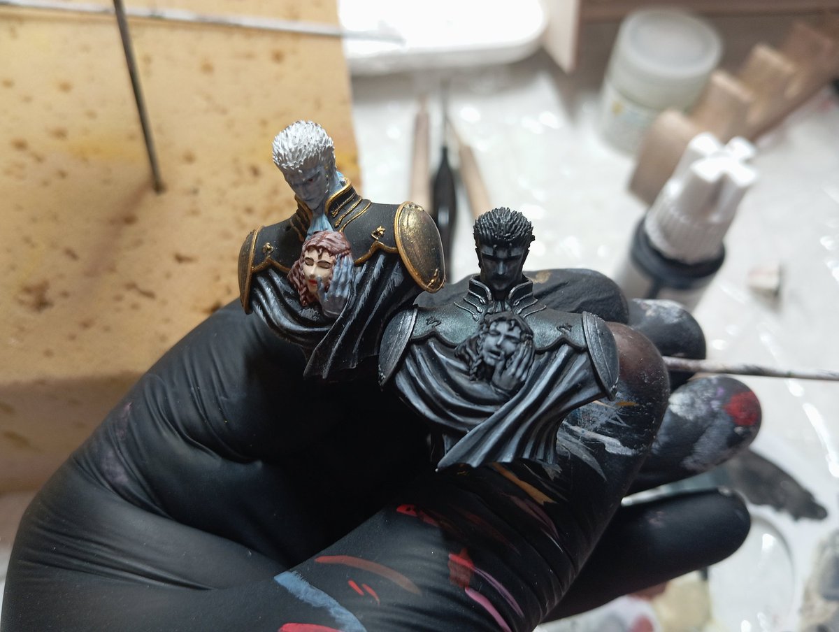 Blade0818's tweet image. Two Maerlink from #vampirehunterd  @heavygauge01  #wf2025s😎