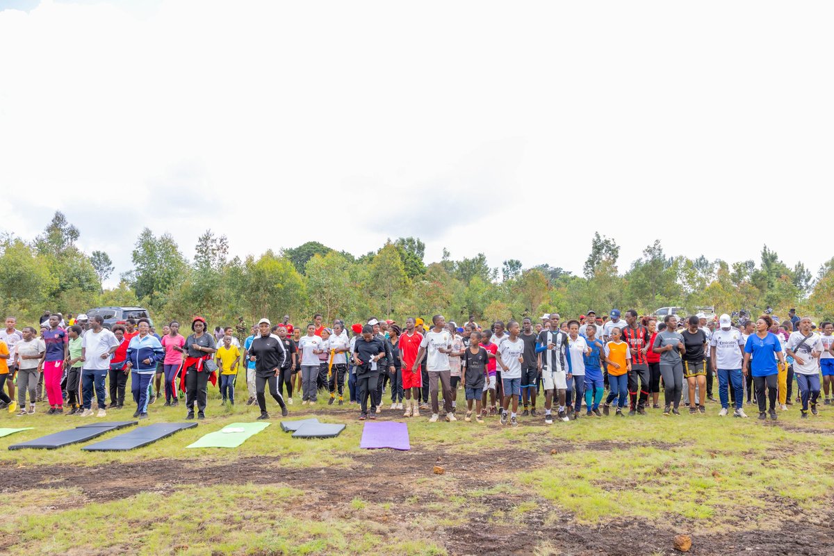 OPDD_Burundi's tweet photo. Des séances d'exercice physique ont été organisées, durant lesquelles la Première Dame SE Angeline Ndayishimiye @Burundi1stLady a démontré sa performance sportive. Elle incite ainsi chacun à s'engager dans une pratique régulière du sport pour veiller à leur santé. https://t.co/q6bduz2VoW