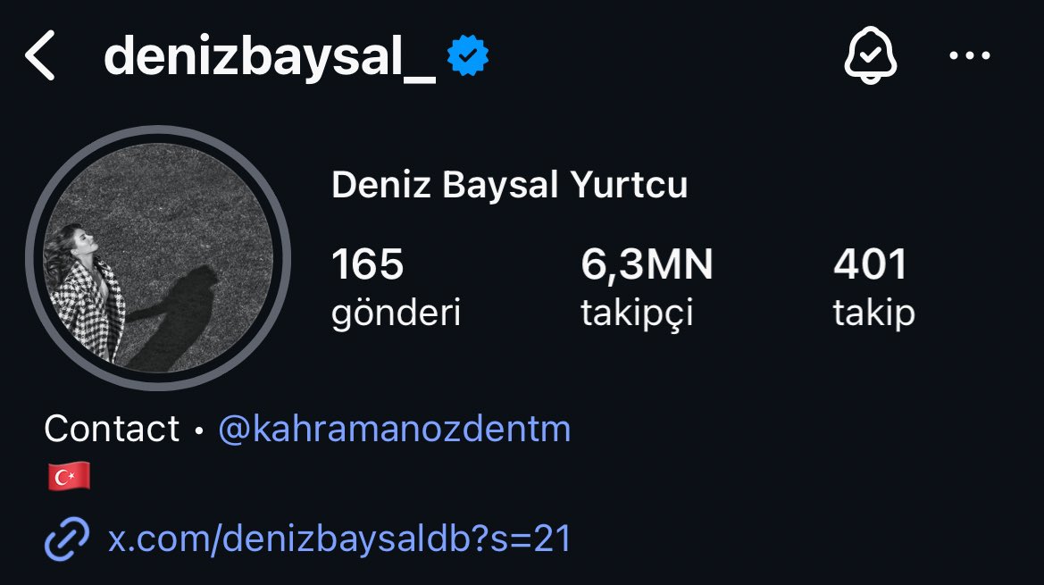 benim melegimin her gün instagram hesabinda artisinin olmasi cok gurur be ! 🤍✨ 
#DenizBaysal