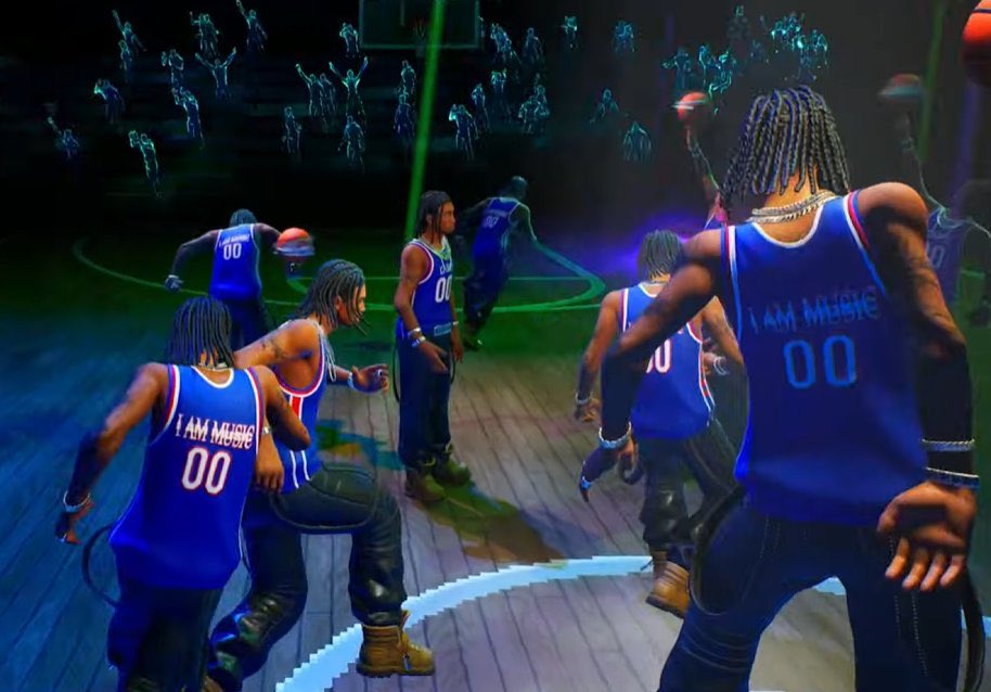 userisstack's tweet image. Playboi Carti, Kpop Demon Hunters, Godzilla &amp;amp; Kill Bill in the fortnite event

This is pure cinema😭