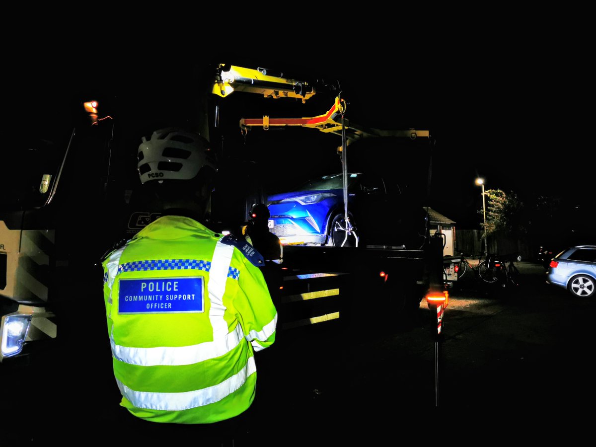 Based on information we received on Met Engage, your local officers went on patrol in Bricketts Close, Ruislip and quickly found a stolen Toyota CHR, which was stolen from South Ruislip yesterday morning.