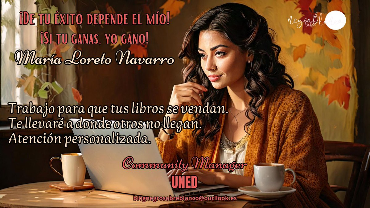 chicachick_2's tweet image. ¿Eres un autor talentoso que busca destacar? No permanezcas en el anonimato.
Publica tu libro y alcanza el éxito con mi ayuda profesional.
Contáctame en: blognegroblanco@outlook.es
¡Juntos haremos realidad tu sueño literario!
#communitymanager
#autores
#libros
#escritores…
