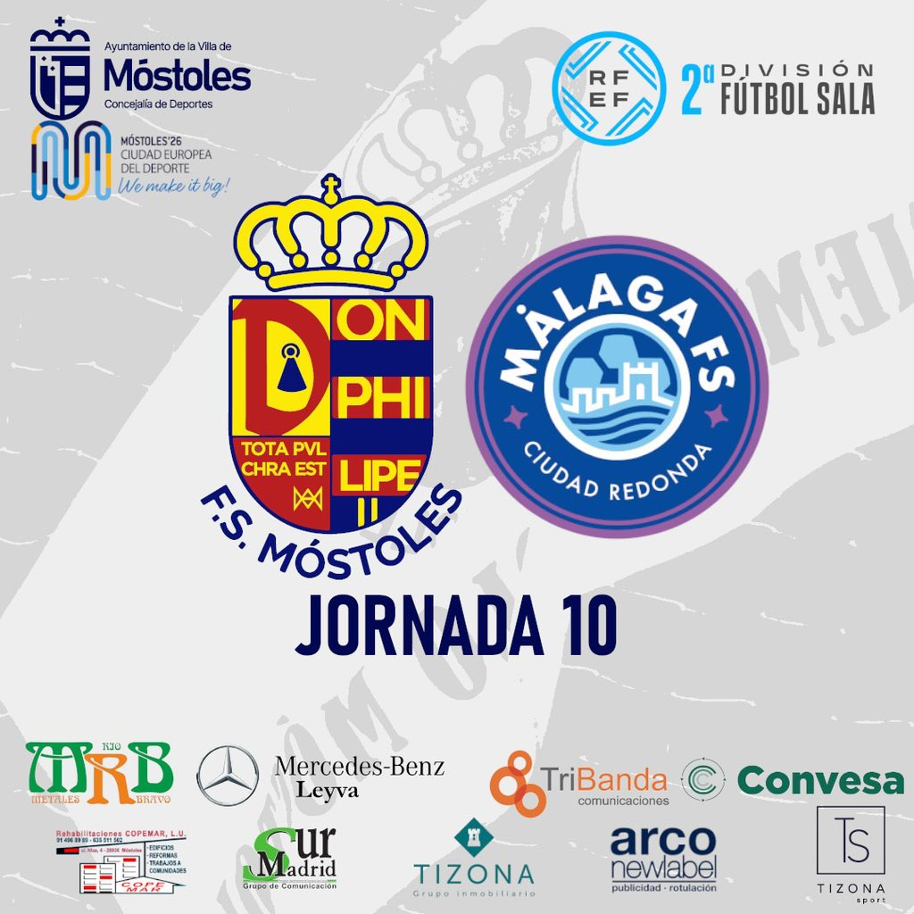 💙FINAL
MRB-FS MÓSTOLES 2️⃣
<a href="/MalagaFS/">Heredia 21 Málaga Ciudad Redonda FS</a> 1️⃣
Que partido!!!!
Qué deporte!!!
Que Equipazo!!!
Qué rival!!!
Y luego Mi Equipo tiene a el rey del gol <a href="/PabloPalomares4/">Pablo Palomares</a> 
Siempre y solo Móstoles!!!
#canteraazul