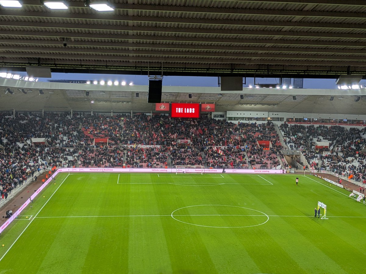 Ready to go at the Stadium of Light. #afcb #utciad!