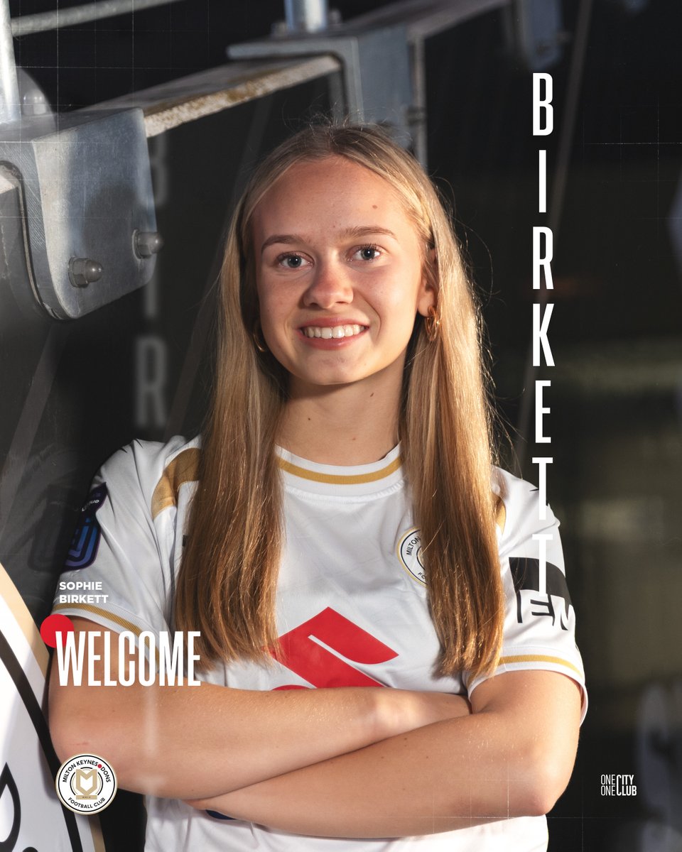 MKDonsFCWomen's tweet photo. DonDeal! 🤝

Midfielder Sophie Birkett joins #MKDonsWomen! 📣

#COYDW https://t.co/KSpHrhpLx7