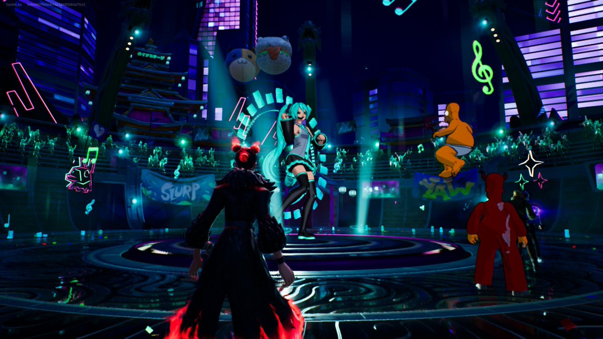 fatalistwt's tweet image. that event was fuckin sick

couldn&apos;t get a huntrix ss tho :( went by too quick BUT THEY WERE IN IT YIPPEE