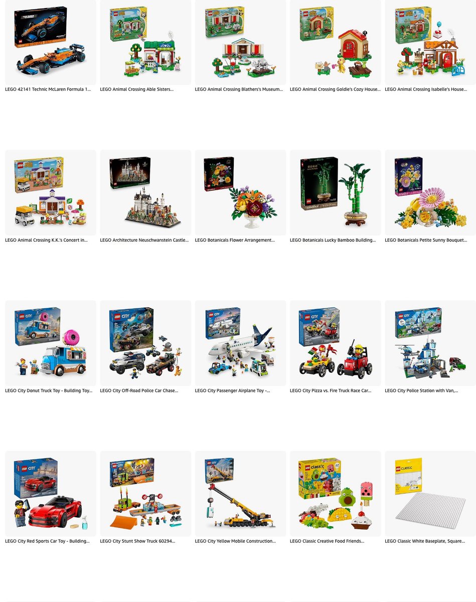Lbabinz's tweet image. Most of the new door crasher LEGO Deals  are back on Amazon urlgeni.us/amzn/YjINaq #ad

MegaThread buff.ly/m9NRtW8

All LEGO Deals amzn.to/4pGbGHz