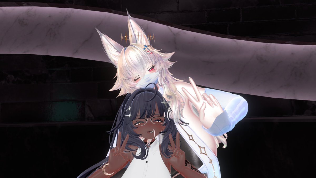 yumatoya's tweet image. 11/28 初めて参加させていただきました！
みつきさん(@fefalami)、蒼さん(@ao_VR10)、酒乱さん(@Syuran1862)ありがとうございました♪
癖にささる人たちばっかりで目の保養、理性を保つのに精一杯よ...
終始ｱﾜｱﾜしてました...🫠👍🏿
また行きたいイベントが増えてしまったぜ...

#ぜんましまし