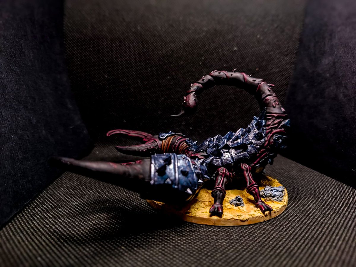 #massivedarkness2 #hellscape #boss #ScorpionKing <a href="/CMONGames/">CMON</a> #darkbringerpack #massivedarknessminis #boardgames #miniatures #paintingmassivedarkness #coolminiornot #fantasy #dungeoncrawler #miniaturesgames #myhobby #boardgamegeek #kickstarter #airbrush #slapchop #speedpaint