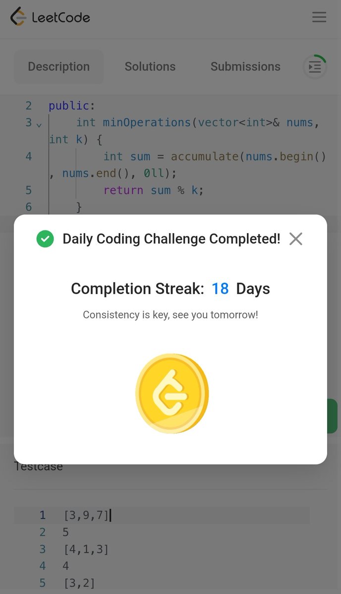 Abdo_Elkamed's tweet image. 🗓️ Day : 16/100 
✅ Solved : 6 Problems
 • Daily Challenge
 • 5 medium (Top Interview 150)
#Leetcode
#100DaysOfCode