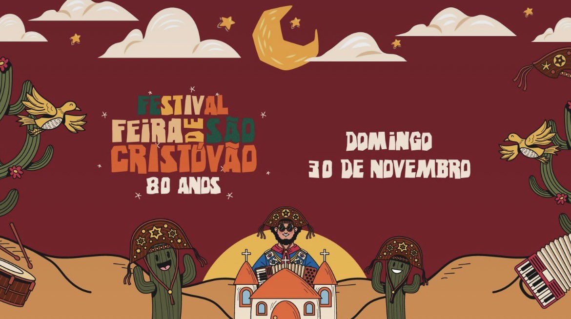 projetodpf's tweet photo. DOAÇÃO DE DOIS PARES DE INGRESSO PARA FESTIVAL FEIRA DE SÃO CRISTÓVÃO | 80 ANOS, HOJE 29/11 NO RIO DE JANEIRO. 

- Esteja seguindo o projeto;
- Dê RT e curta esse tweet;
- Comentar #MELEVAPDF 

*ingresso cortesia, entrada até as 17hrs https://t.co/wIz0nodYEh
