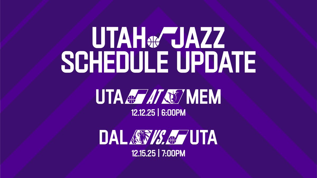 juliosimon's tweet image. Utah jugará contra Memphis y Dallas el 12 y 15 de diciembre, tras quedar eliminados la NBA Cup

#TakeNote 🎺👇
