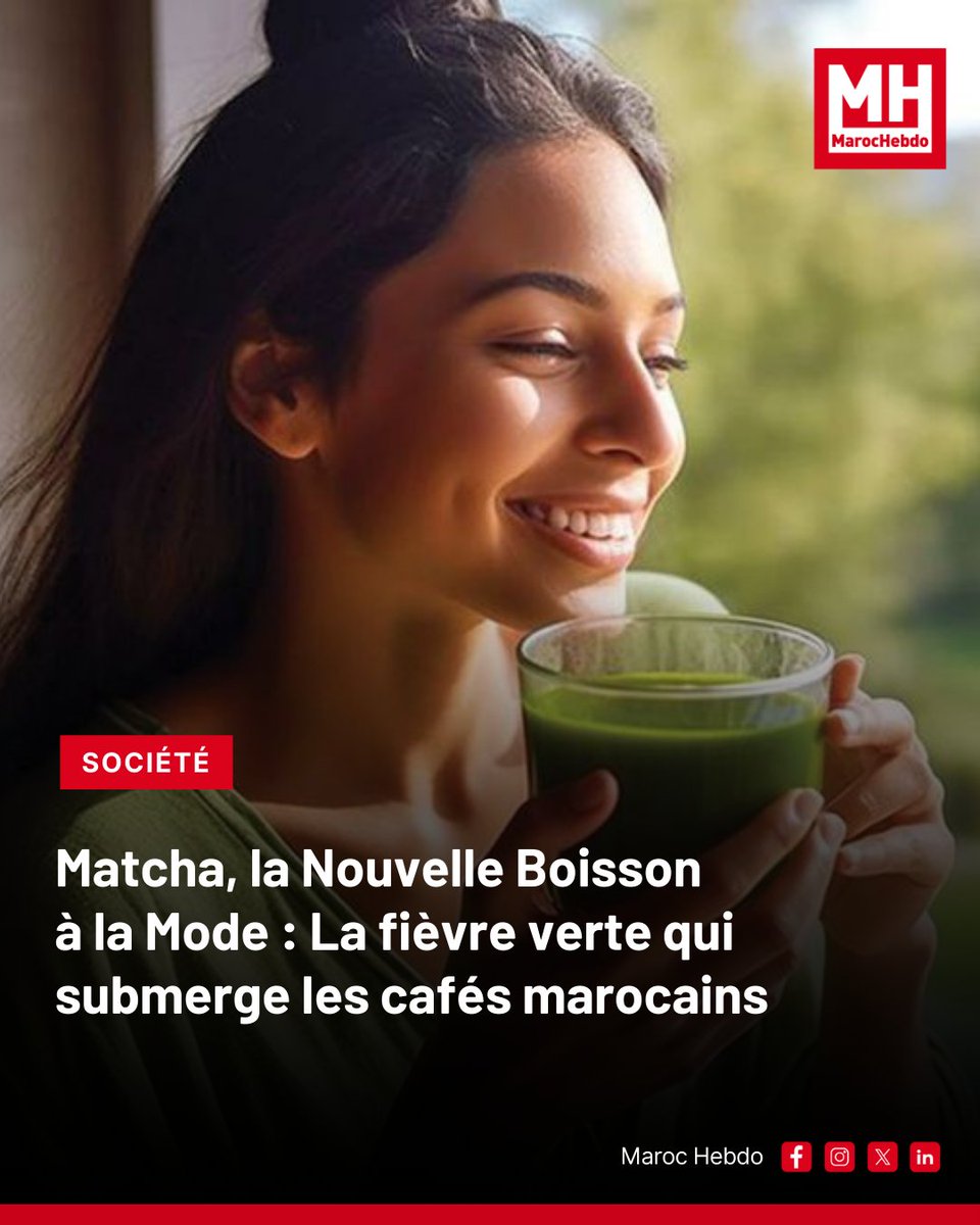 marochebdo's tweet image. Importé du Japon et popularisé par les réseaux sociaux, le matcha gagne du terrain au Maroc, séduit par ses vertus énergisantes et apaisantes.

➡ maroc-hebdo.com/article/matcha…

#Matcha #Tendance #Maroc #BienÊtre #ThéVert
