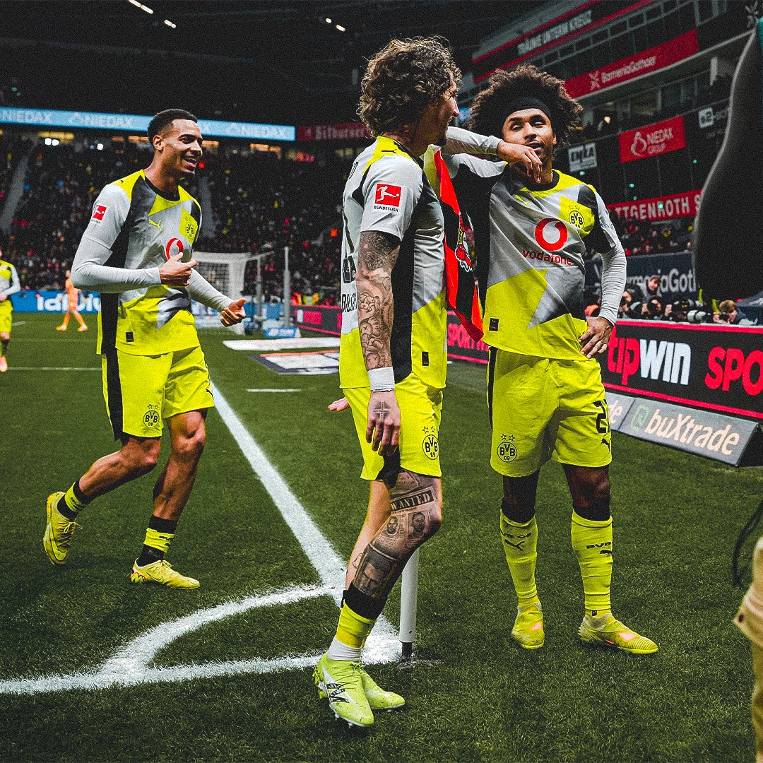 90+5' - TERMINÓ EL PARTIDO EN EL BAYARENA. GANÓ EL BORUSSIA DORTMUND POR 1-2.

GOLES DE AARON ANSELMINO Y KARIM ADEYEMI.