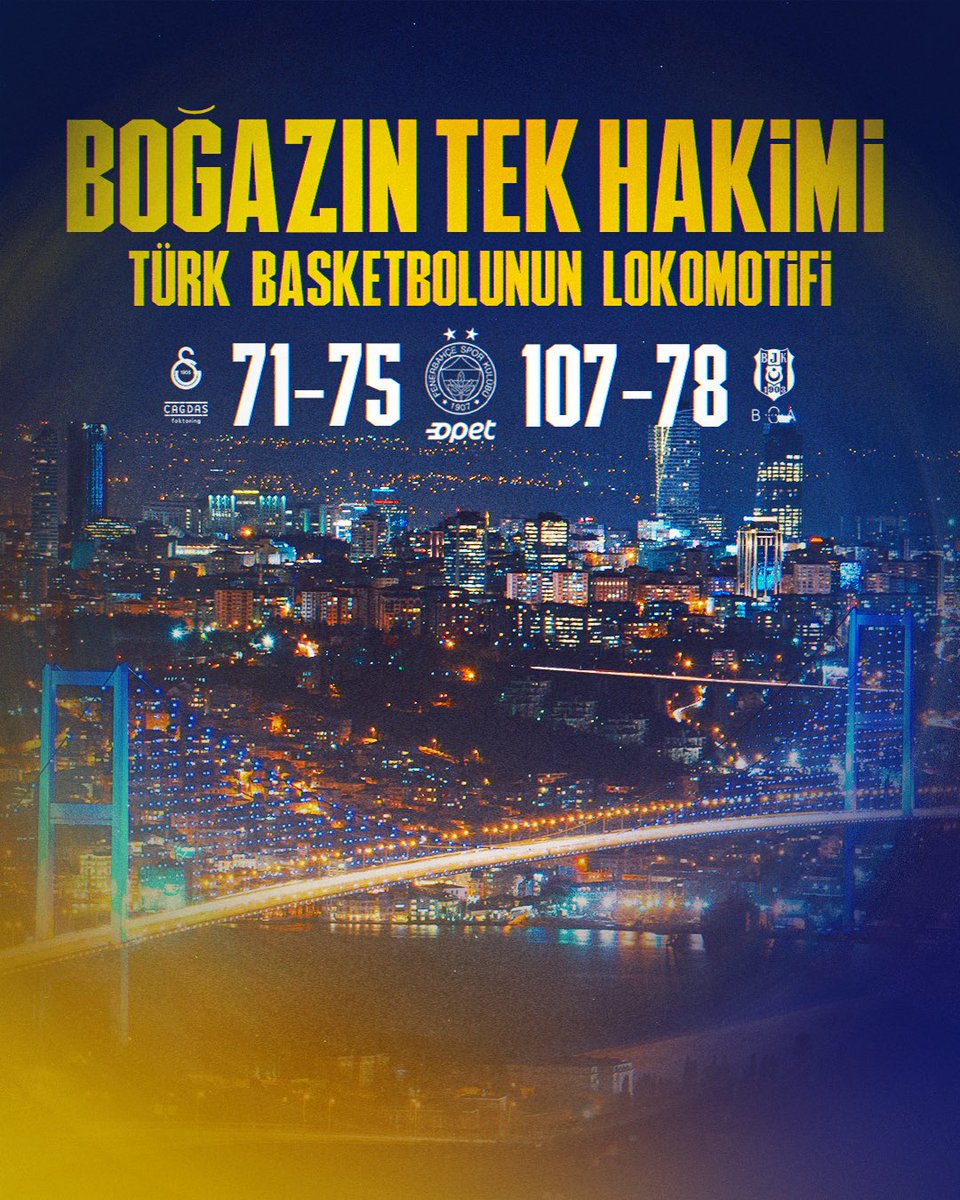 Biz FENERBAHÇE’yiz! 💛💙

#PotanınKraliçeleri