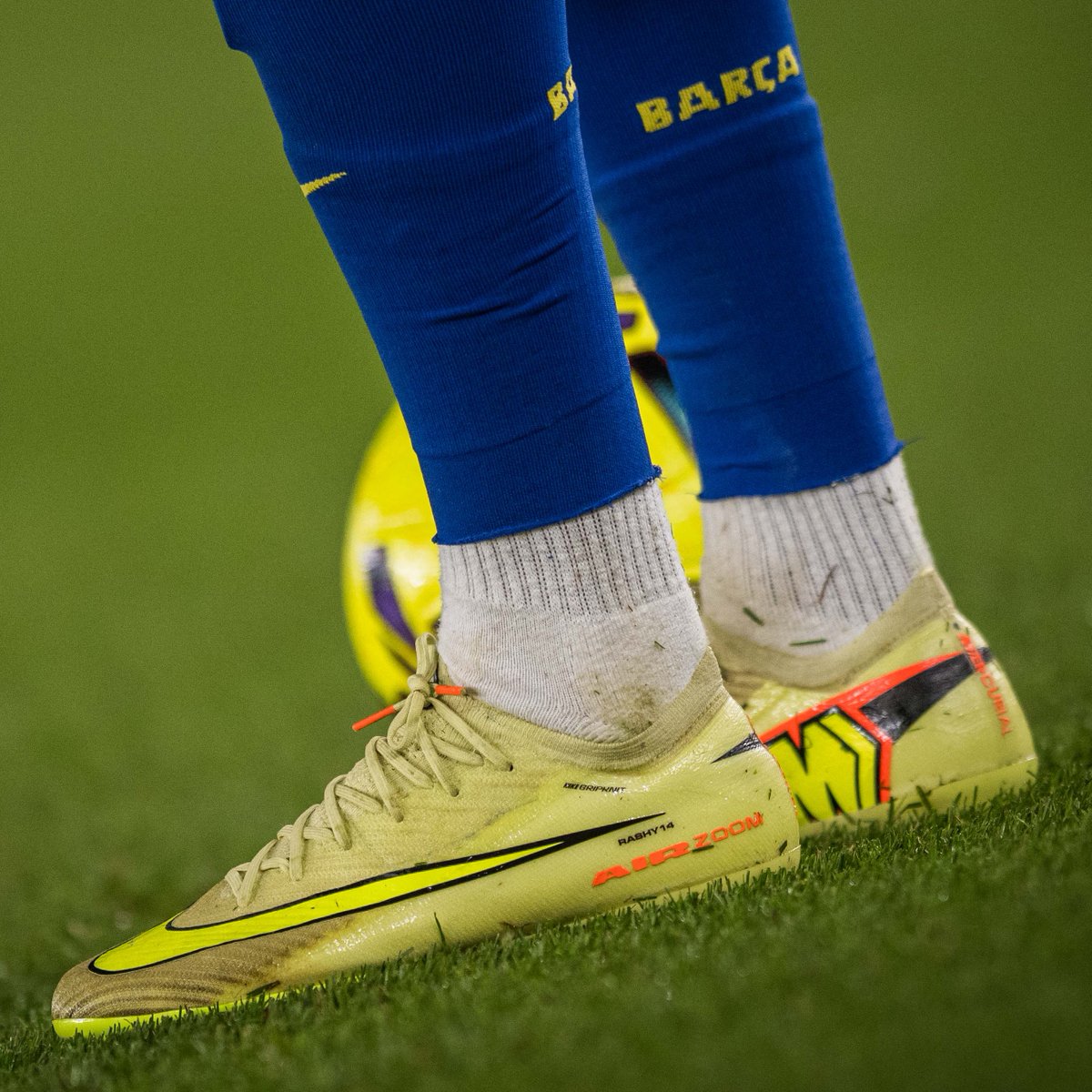 FCBarcelona's tweet image. RASHY 14