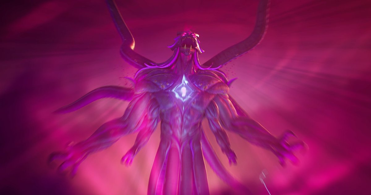 midnightmoondev's tweet photo. Another amazing @Fortnite event. Epic fights, cool cinematics and LORE! Not to mention #Chapter7 already looks insane 👏🤯 https://t.co/uyxrbj38Ez