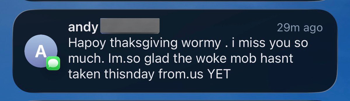 manlyguy68_421's tweet image. do you guys ever get text messages from old co-workers that look like this or is that just me