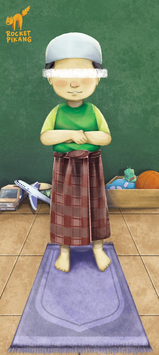 rpikang's tweet photo. Don't forget to pray!

#kidlitillustration #kidlitart #childrenillustration  #picturebook #muslimchildrensbookillustration #salah #pray #muslim https://t.co/zur8NrjGYX