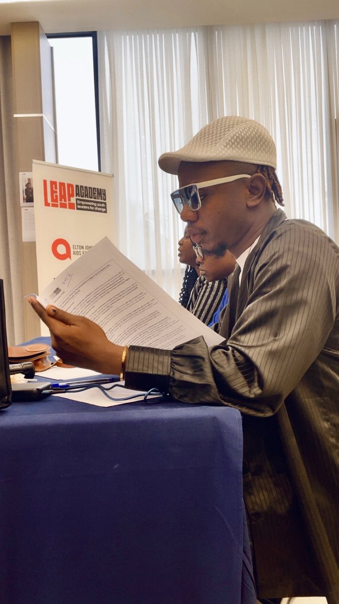 I recently had the privilege of attending the LEAP Academy, organized by <a href="/Yplus_Global/">Y+ Global</a> in collaboration with <a href="/frontlineaids/">Frontline AIDS</a> and <a href="/ejaf/">Elton John AIDS Foundation</a> .LEAP is a transformative program that empowers young leaders across West and Central Africa to drive meaningful change.#leadership
