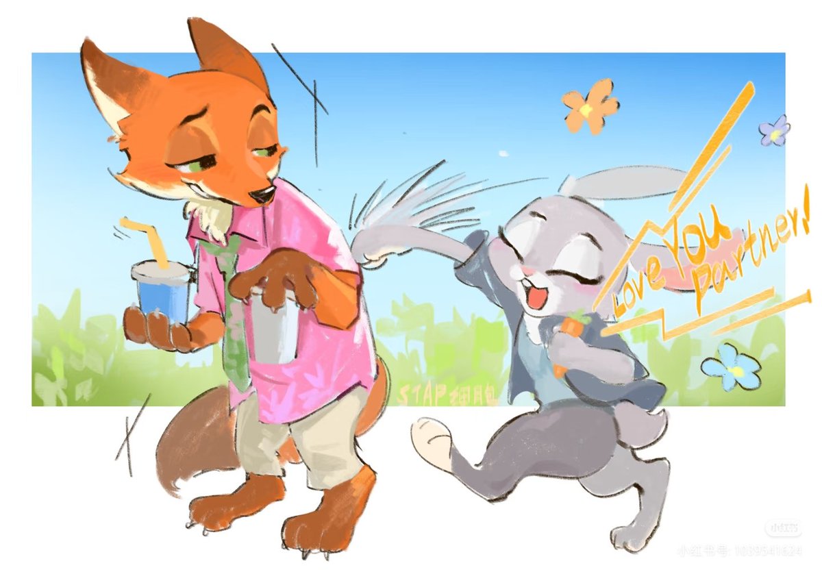 __STAP___'s tweet image. #Zootopia2 
🦊🐰好同事