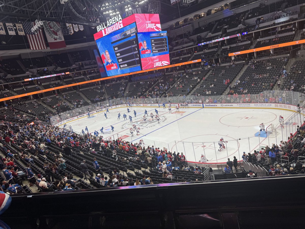 MileHighKid5280's tweet image. Ball Arena I am inside you 
#goavsgo