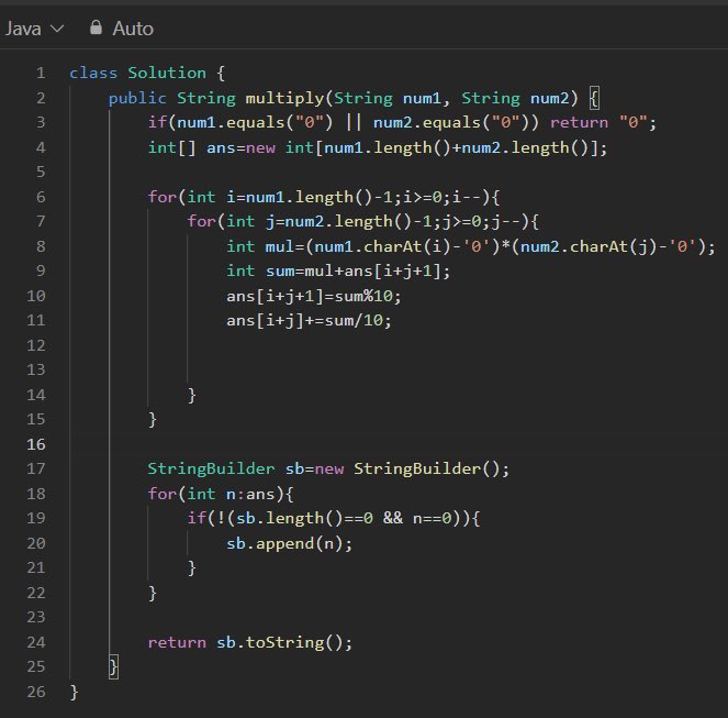 AkshitInPublic's tweet image. Day 104 #UntilPlacement 🚀

&amp;gt; Solved: Leetcode 43 - Multiply Strings | 343 - Integer Break | 3512 - Minimum Operations to Make Array Sum Divisible by K ⛓️‍💥
 
#200DaysOfCode #MERN #Java #LearnInPublic #Coding
