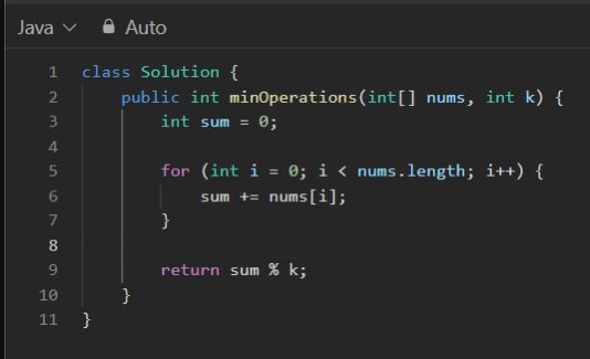 AkshitInPublic's tweet image. Day 104 #UntilPlacement 🚀

&amp;gt; Solved: Leetcode 43 - Multiply Strings | 343 - Integer Break | 3512 - Minimum Operations to Make Array Sum Divisible by K ⛓️‍💥
 
#200DaysOfCode #MERN #Java #LearnInPublic #Coding