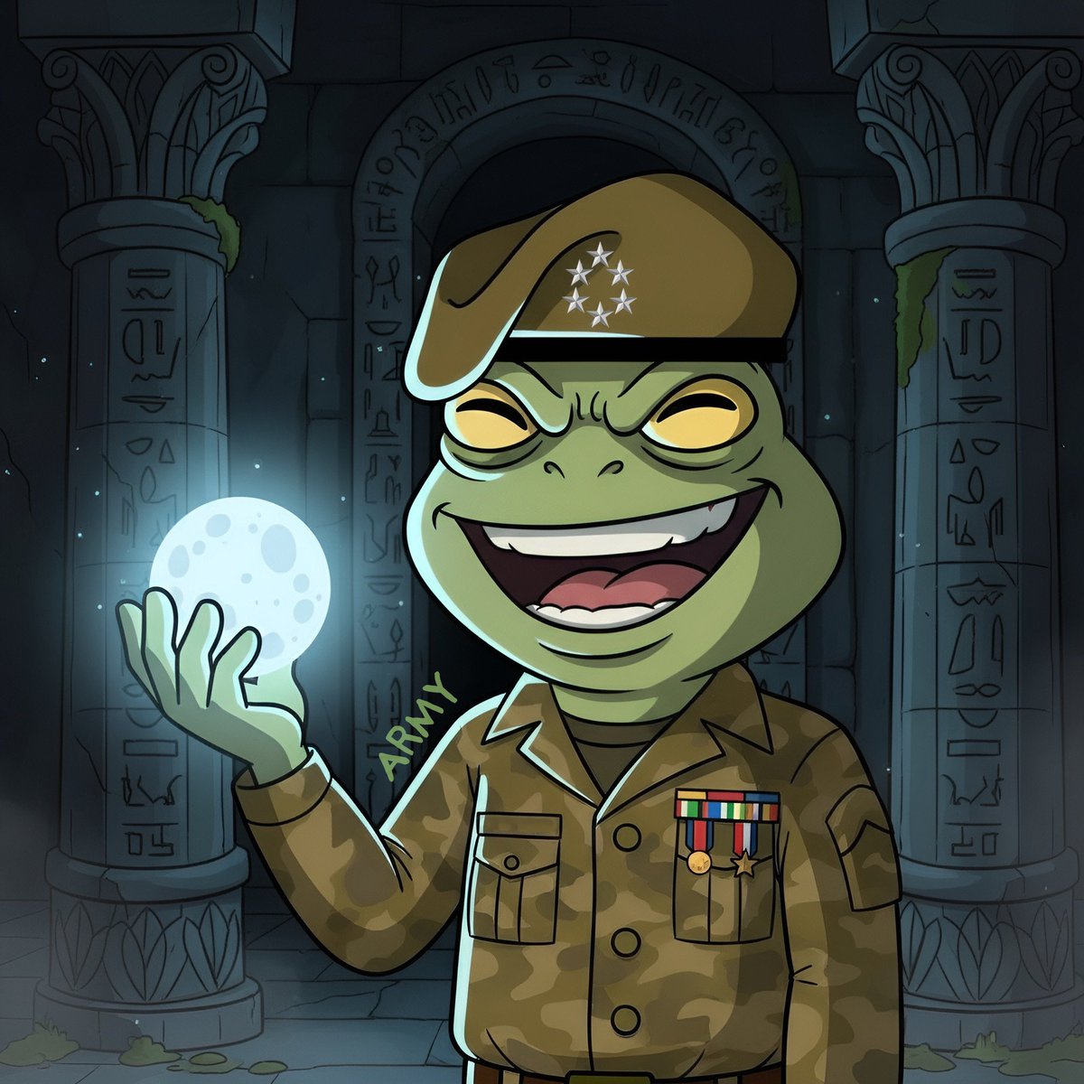 Ancient ruins whisper one truth: $ARMY was destined to rise 📜✨