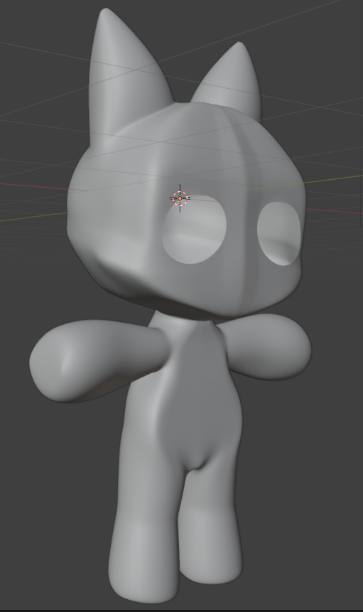 leiaclock's tweet image. Started modeling again and... Well, I need tips please LOL (This was supposed to be a fox plushie, but it failed miserably)  #blender #modeling