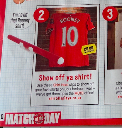 Show Off Your Favourite Shirt!   
As seen in MOTD Magazine. ⚽🙂

bit.ly/42bH1Hi