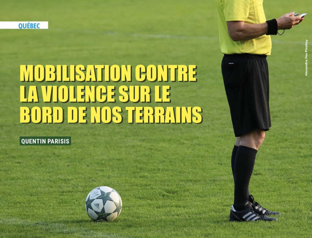 Depuis 2024, des évènements de violence verbale ont eu lieu sur le bord des terrains, ce qui a amené les institutions de soccer de la province à multiplier les mesures de prévention⚽️

Redécouvrez cet article dans notre dernier magazine

- <a href="/QParisis/">Quentin Parisis</a> 📝 

- quebecsoccer.ca/ma-boutique/