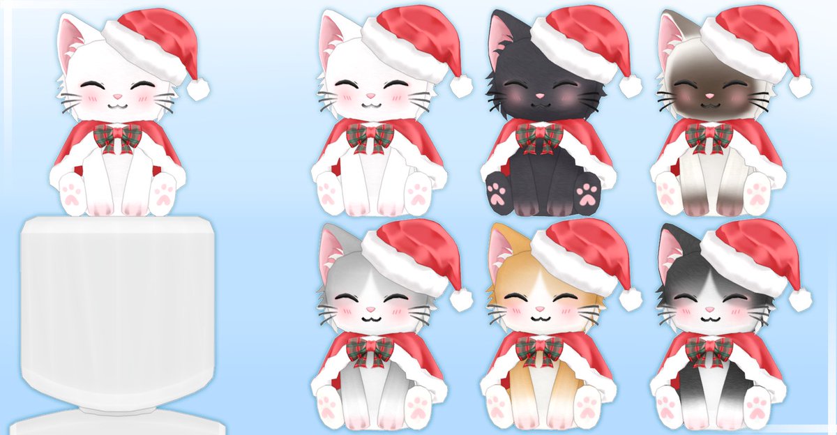 pIuffie's tweet image. MY 292ND UGC MODEL COMMISSION !! 🐱🎅. ݁₊ ⊹ . 
FOR @ChiyoCups TYSM!         

#roblox #robloxugc #robloxart #robloxdev #robloxcommission