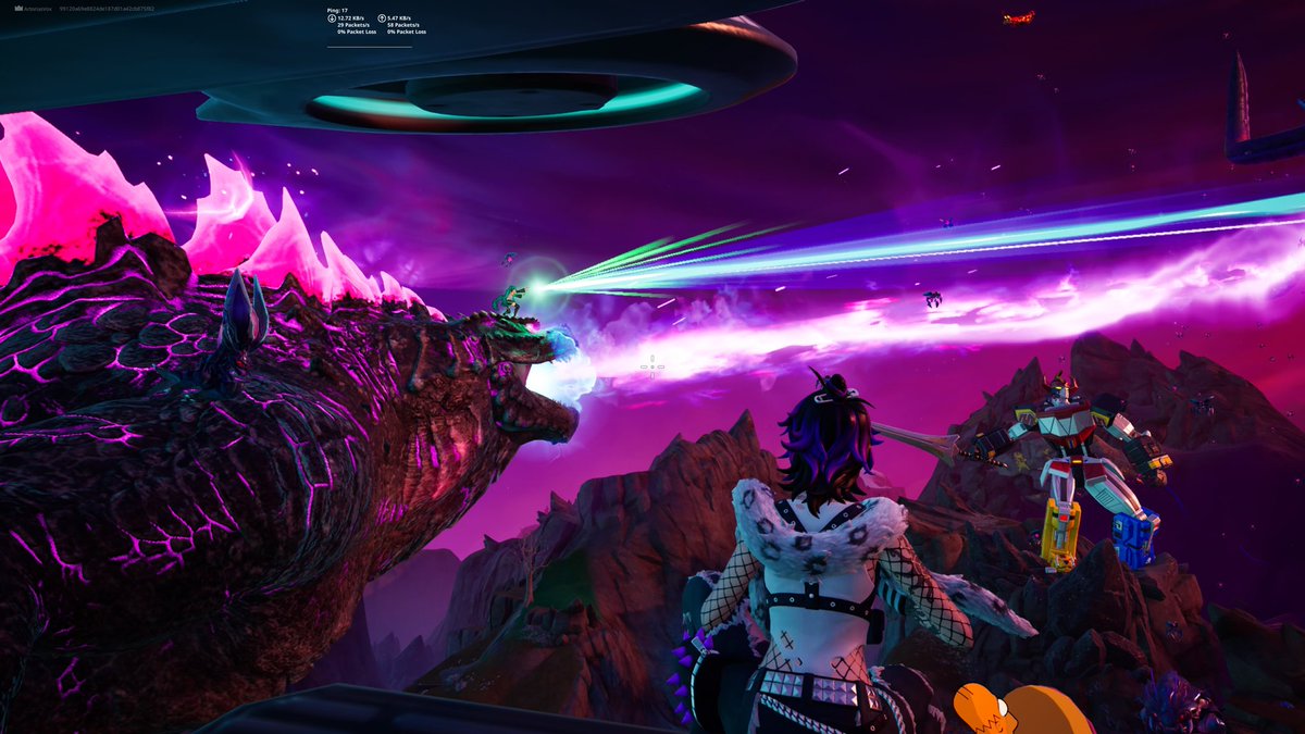 Keplertweets's tweet image. Godzilla and Miku did a beam together